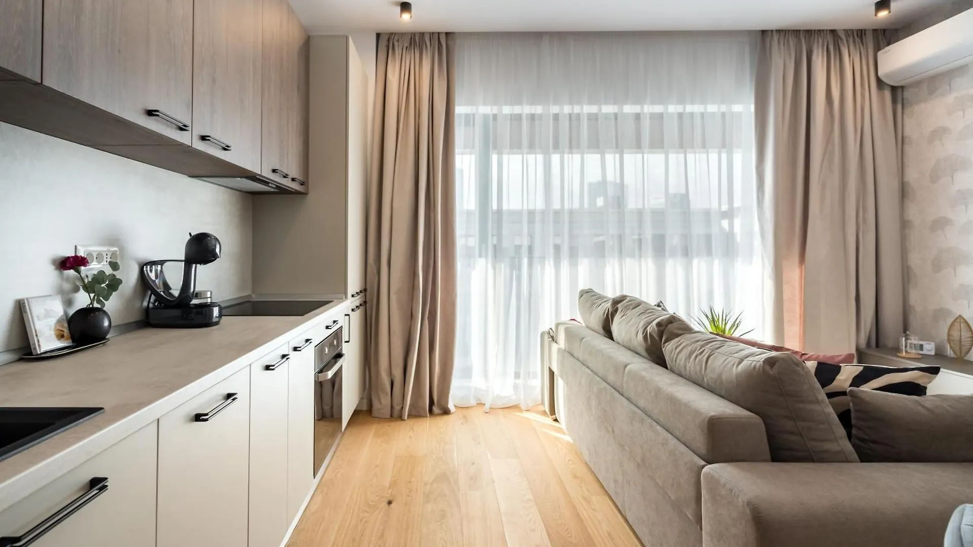 Cozy Business Area 1Br Near Aviatiei Apartman Bukarest